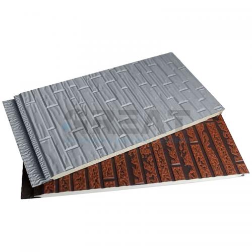 High-quality metal carved panel Easy Install insulated wall panels metal carved sandwich panel